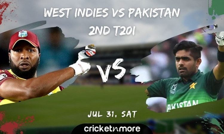 Cricket Image for West Indies vs Pakistan, 2nd T20I –  Cricket Match Prediction, Fantasy XI Tips & P