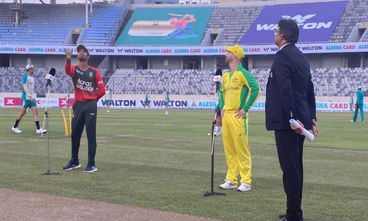 Ban vs AUS - Australia win the toss and elect to bowl first