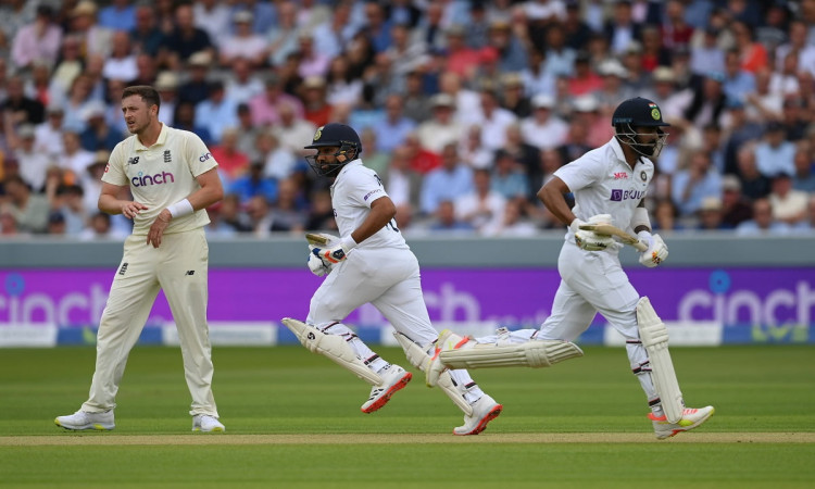 ENG vs IND- KL Rahul and Rohit Sharma share a century opening stand in the first innings of a Test i