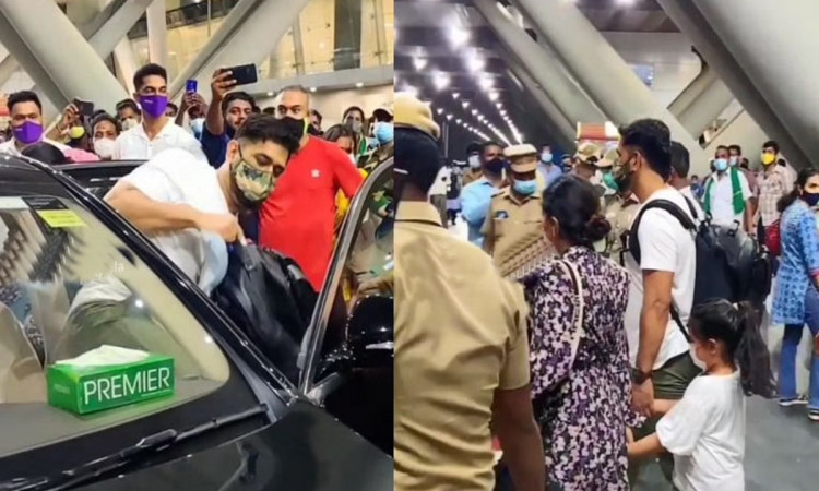 Cricket Image for Ipl 2021 Ms Dhoni Arrives In Chennai Watch Video