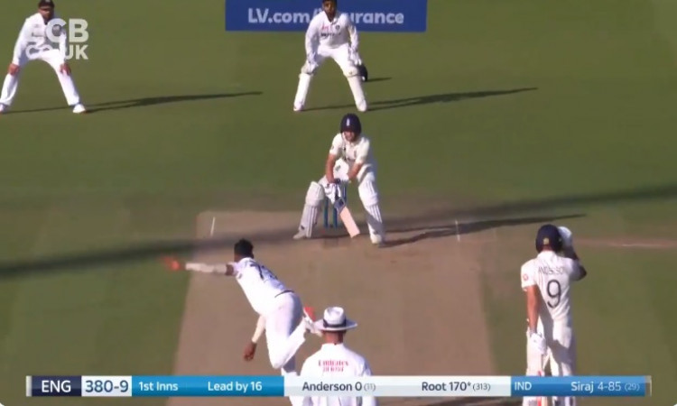 Cricket Image for Joe Root Hits Reverse Sweep On Mohammed Siraj Watch Video