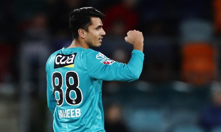 Cricket Image for Afghanistan Spinner Mujeeb Ur Rahman To Turn Out For Brisbane Heat In Big Bash Lea