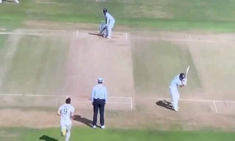 Cricket Image for VIDEO: जेम्स एंडरसन गेंद डालने के लिए दौड़े, लेकिन ऋषभ पंत मजे में करते रहे शैडो ब
