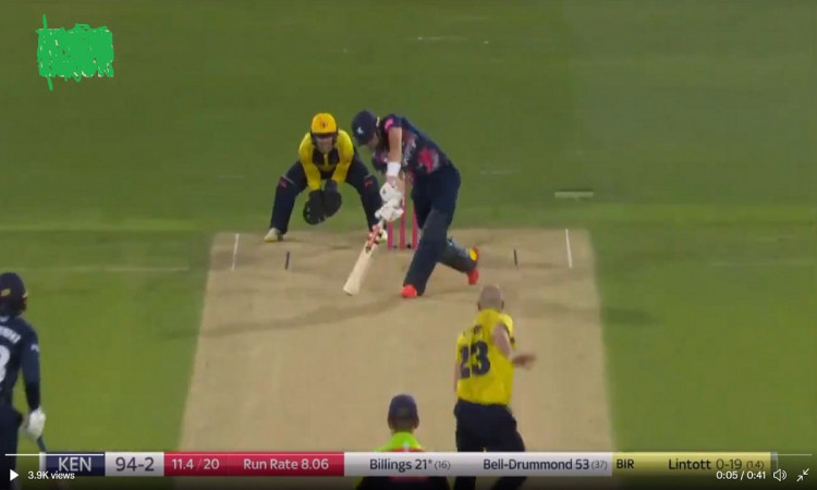 Sam Billings played a thriller, Kent makes into the semi final of T10 Blast