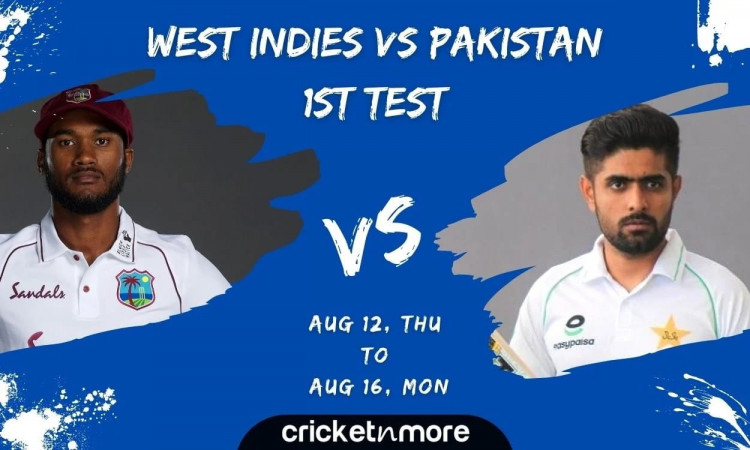 West Indies vs Pakistan, 1st Test Cricket Match Prediction, Fantasy XI Tips & Probable XI