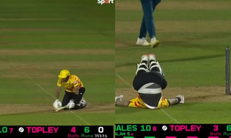 Cricket Image for VIDEO : 'दर्द क्या होता है कोई हेल्स से पूछो', बीच मैदान तड़पते रहे हेल्स लेकिन वि