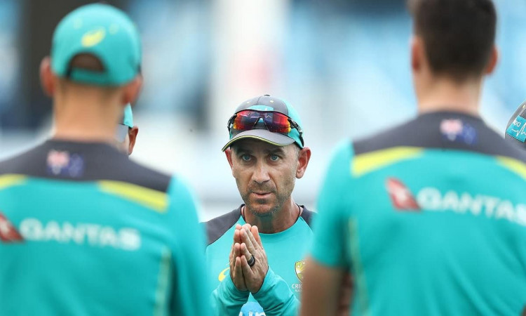 Cricket Image for Aussie Coach Justin Langer In Heated Exchange With CA Staff Over B'Desh Video