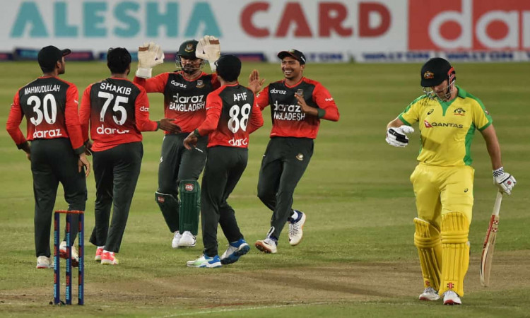 BAN vs AUS : Bangladesh win their first-ever T20I against Australia
