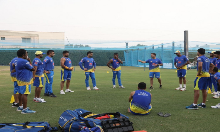 CSK Begin Training In Dubai Ahead Of IPL 2021, See PICS