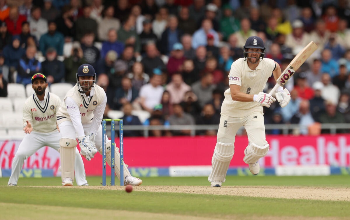 ENG v IND, 3rd Test: England Holds Grip Despite Double Strike By Indian ...