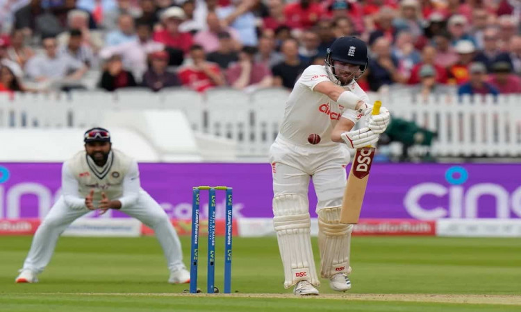 England scored 23 runs without losing a wicket till the Tea-break whereas India's first innings end on total of 364 runs
