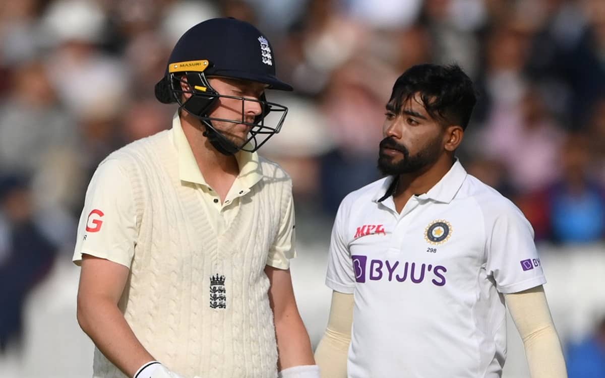 Cricket Image for ENG vs IND: Indian Players Refused To Give Passage To Ollie Robinson At Lord's