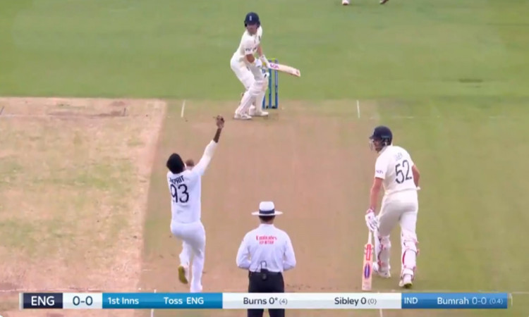 Cricket Image for Eng Vs Ind Jasprit Bumrah Dismiss Rory Burns Watch Video