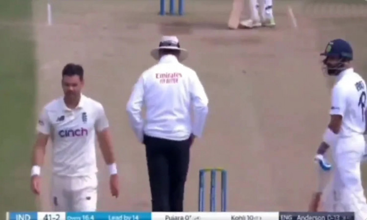 Cricket Image for ENG v IND, 2nd Test: Kohli-Anderson Involved In A Heated Exchange, Video Goes Vira