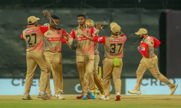 TNPL 2021 : Madurai Panthers set a target on 125 runs