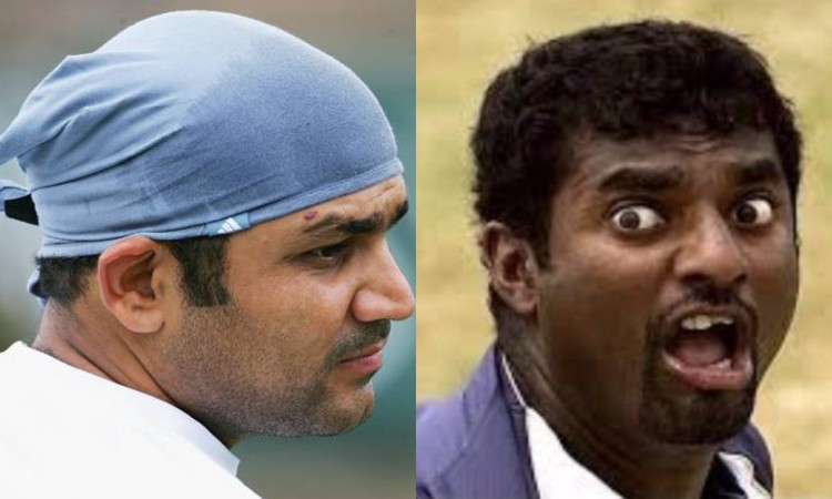 Cricket Image for Muttiah Muralitharan Says I Found It Difficult To Bowl Virender Sehwag
