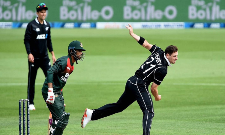 Cricket Image for New Zealand Call Matt Henry To Fly In As Replacement For Covid-Hit Finn Allen 