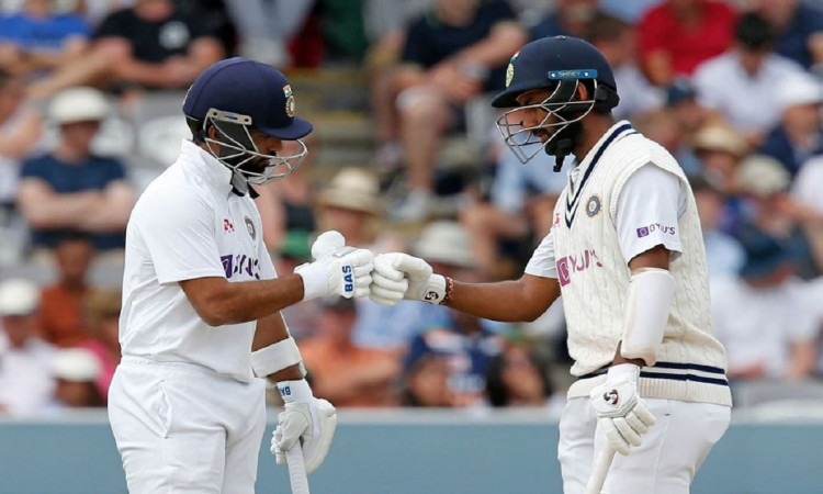 Cricket Image for ENG v IND, 2nd Test: Pujara-Rahane Grind It Out In 2nd Session As India Reach 105/