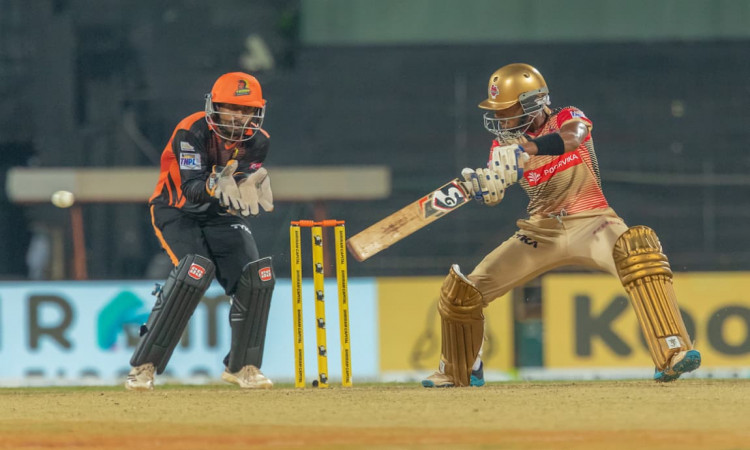 TNPL 2021 : Chepauk Super Gillies finish with 120 on the board