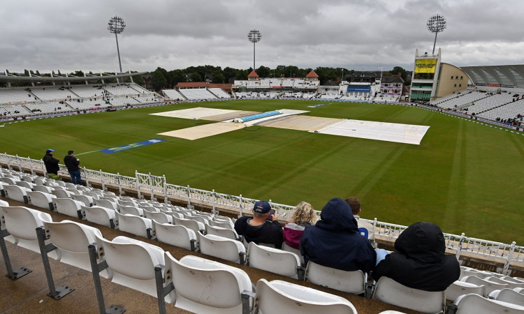 Cricket Image for Rain Delays Last Day Of Intriguing England-India 1st Test