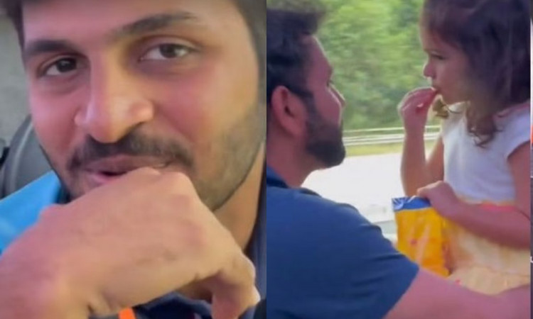 Cricket Image for VIDEO: टीम बस में शार्दुल का गाना सुना क्या ? वीडियो में समायरा भी कर रही हैं एंजॉ