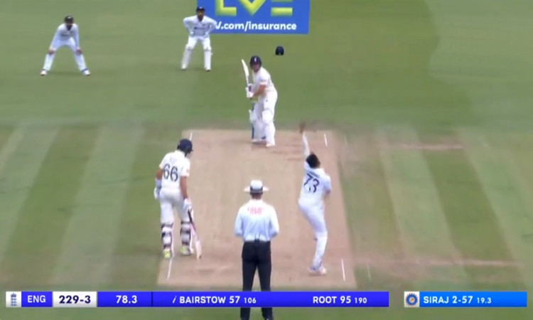 Cricket Image for Mohammed Siraj Short Ball Strategy To Dismiss Jonny Bairstow Watch Video
