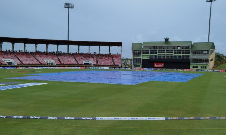 WI vs PAK: The match has been called off and Pakistan win a 4-match series 1-0