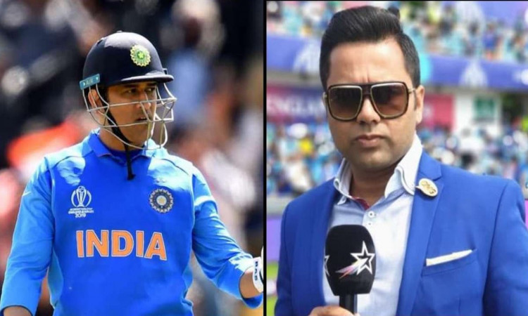 Aakash Chopra answers Dhoni while picking up a question for Kohli and Rohit Sharma