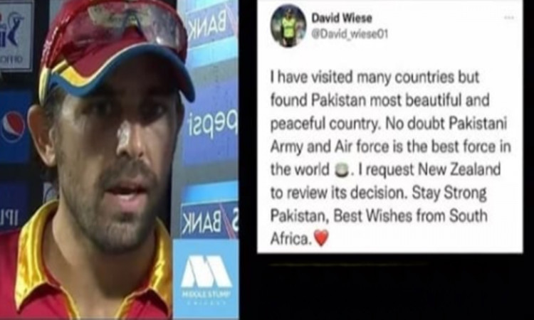 Cricket Image for David Wiese Opened Up On Pakistan And New Zealand Matter