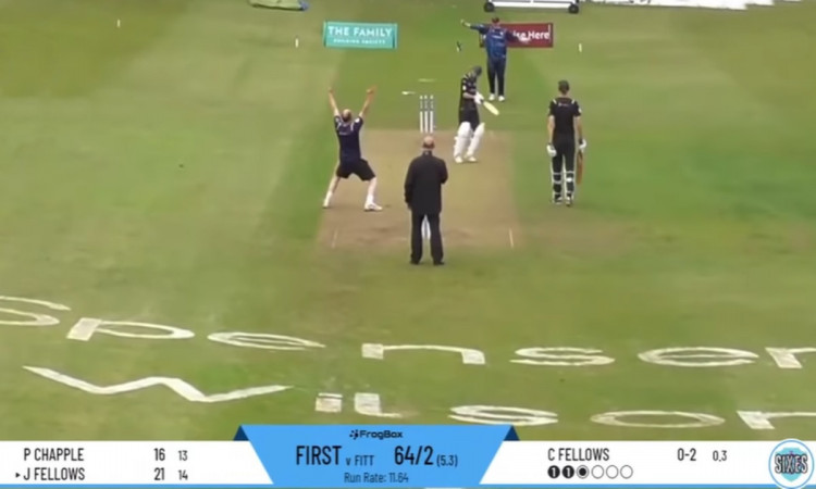 Cricket Image for During Charity Match Dad Outsmarted His Son Watch Video