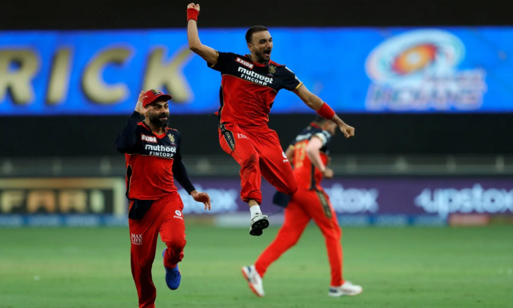 Harshal Patel becomes third RCB player to take a hat-trick