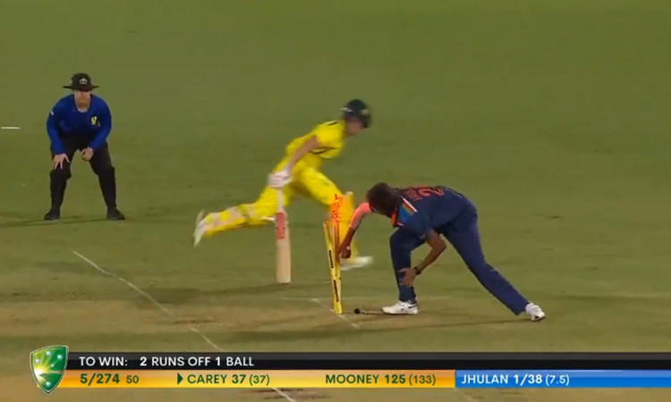 Cricket Image for Ind Women Vs Aus Women Last Over Highlight Watch Video