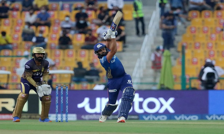 IPL 2021: Rohit Sharma surpasses 5500 runs in IPL, become 3rd  batsman to do so after kohli and Dhaw