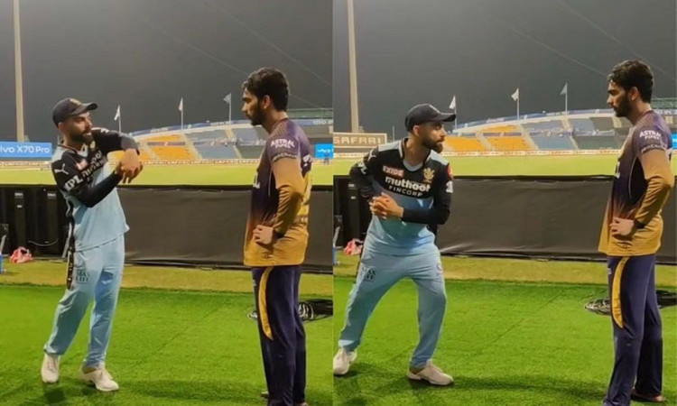 IPL 2021 Virat Kohli shares batting tips with KKR debutant Venkatesh Iyer, video goes viral on socia
