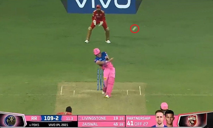 Cricket Image for Pbks Vs Rr Liam Livingstone Monster Six To Arshdeep Singh Bowling Watch Video