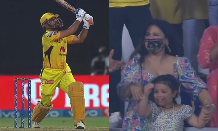 Cricket Image for Srh Vs Csk Ms Dhoni Finishes It Off In Style With 96 Meter Six Watch Video