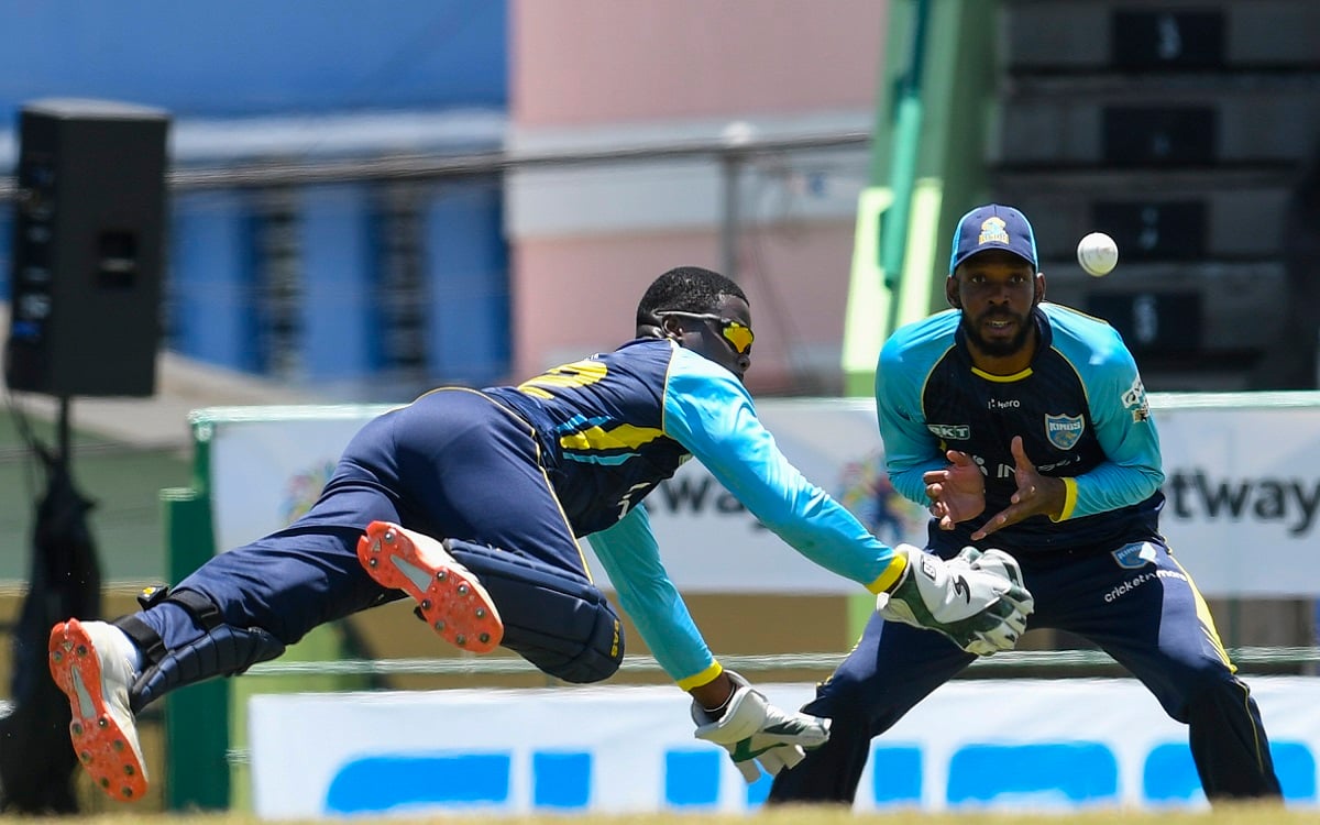 Saint Lucia Kings Vs Guyana Amazon Warriors In CPL Images