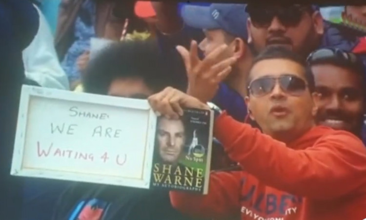 Cricket Image for Shane Warne Beautiful Gesture Towards His Fan Watch Video