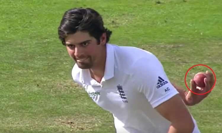 Cricket Image for Sir Alastair Cook Roll Their Arms As A Bowler Watch Video