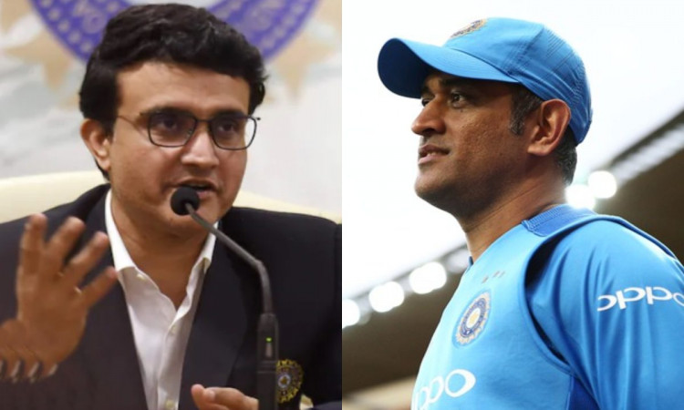Cricket Image for Sourav Ganguly Told The Reason Why Ms Dhoni Became The Mentor Of Team India