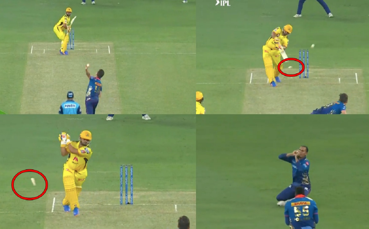 Suresh Raina Gets Out For 4 Runs, Breaks His Bat Suresh Raina Gets Out For 4 Runs, Breaks His Bat
