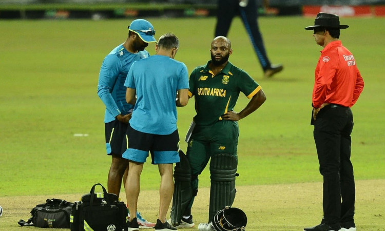 Cricket Image for South Africa Captain Temba Bavuma Out Of Sri Lanka Tour With Thumb Fracture