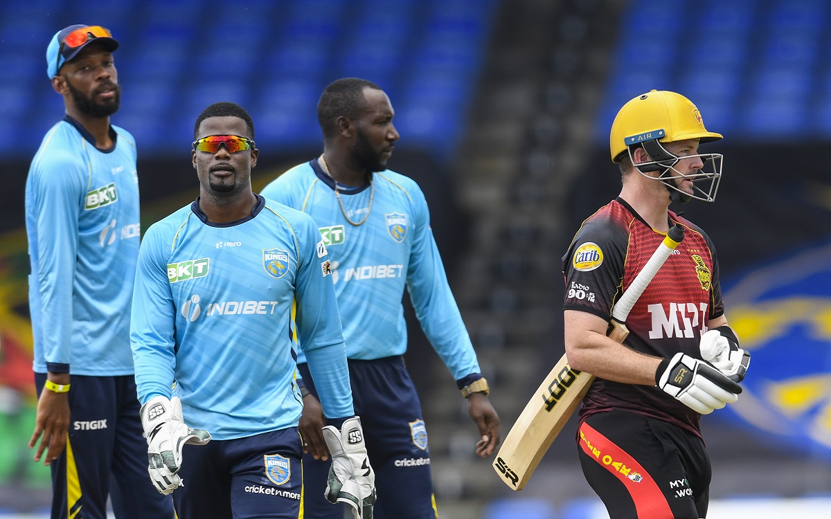 Trinbago Knight Riders Vs Saint Lucia Kings Images
