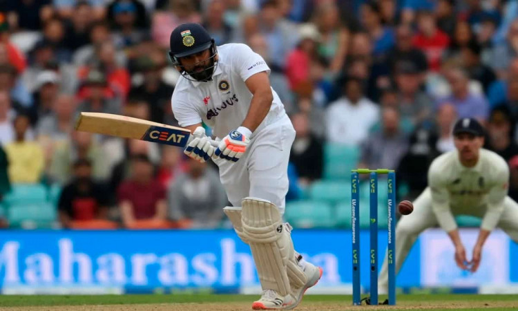 Cricket Image for ENG vs IND, Fourth Test: Ball Swerves, Deceives Fielders As Rohit Sharma Gets Live