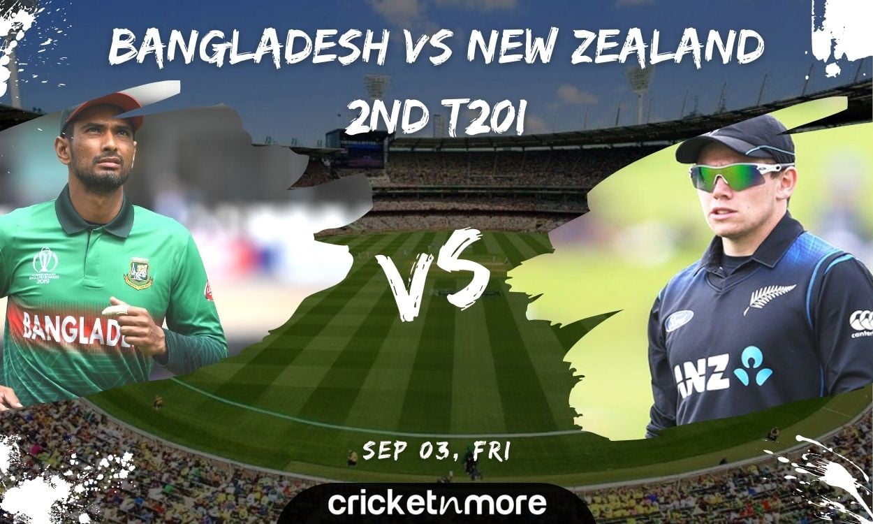 Cricket Image for Bangladesh vs New Zealand, 2nd T20I – Cricket Match Prediction, Fantasy XI Tips & 