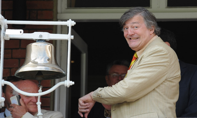 Cricket Image for British Actor Stephen Fry Will Deliver The 2021 MCC Cowdrey Lecture At The Lord's