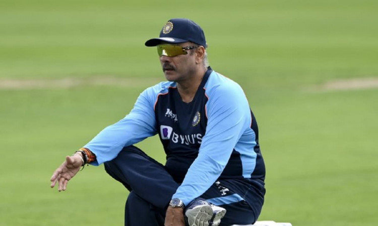  Coach Ravi Shastri's RT-PCR test came positive and he will stay away from the fifth test against england