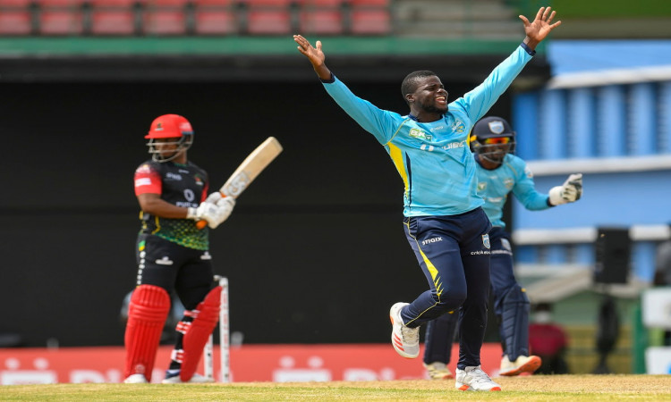 Cricket Image for CPL 2021: Saint Lucia Kings Beat Nevis Patriots By 6 Wickets 