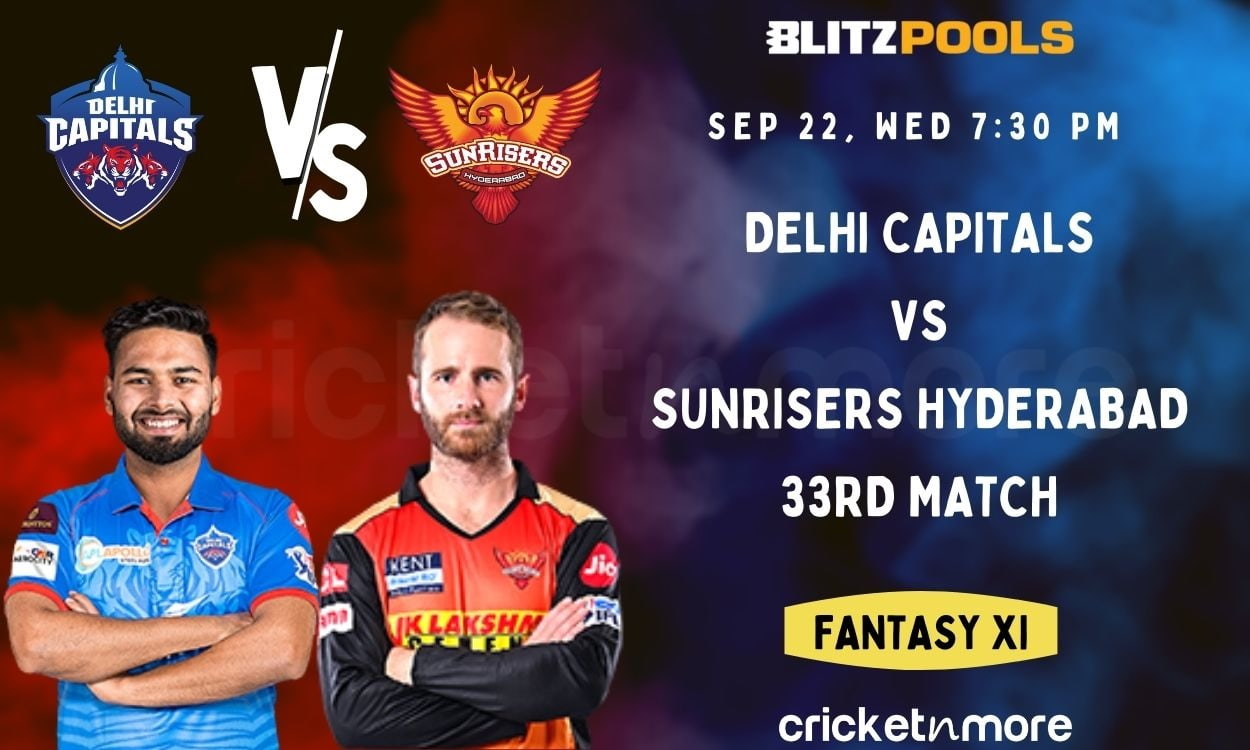 Delhi Capitals vs Sunrisers Hyderabad, 33rd IPL Match Cricket Match