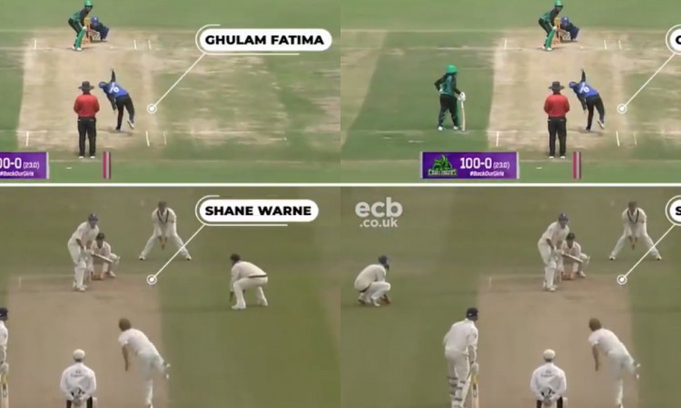 Cricket Image for VIDEO : पाकिस्तानी लड़की ने कुछ ऐसा घुमाई गेंद, फैंस को आ गई शेन वॉर्न की याद